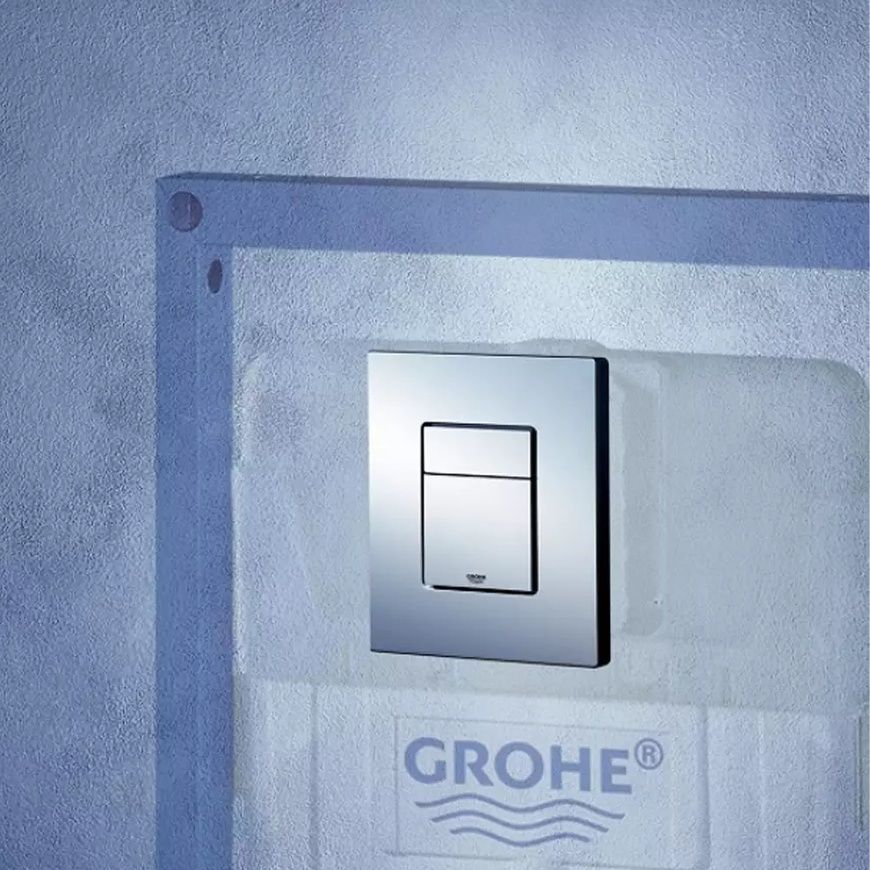 Смывная клавиша Grohe Cosmo 38732000 11791 фото | La Dushe | Салон мебели и сантехники Ля Душе | Портал для профессионалов | Дизайн интерьеров | Персональный сервис | Профессиональная консульция |  Дизайн проект | Импорт из Еверопы