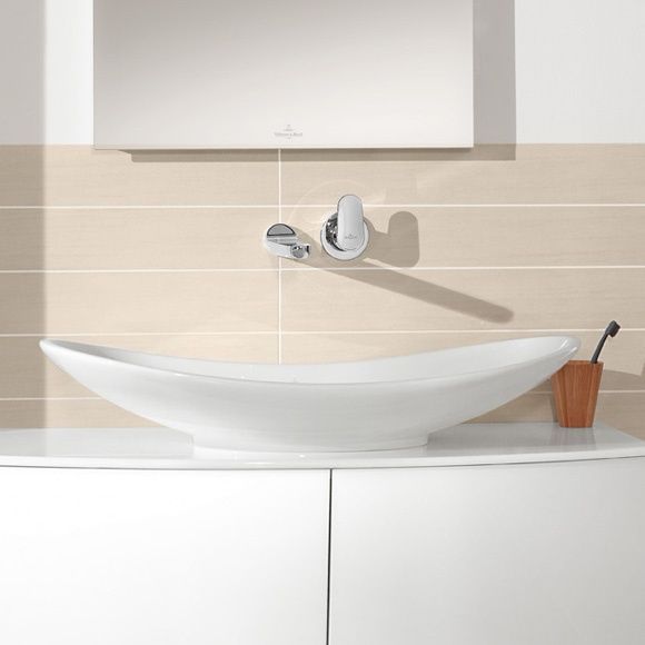 Умывальник на столешницу Villeroy & Boch My Nature 411080R1, 80, белый 31742 фото | La Dushe | Салон мебели и сантехники Ля Душе | Портал для профессионалов | Дизайн интерьеров | Персональный сервис | Профессиональная консульция |  Дизайн проект | Импорт из Еверопы