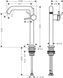Смеситель для умывальника Hansgrohe Tecturis S 73372000 96418 фото 3 | La Dushe | Салон мебели и сантехники Ля Душе | Портал для профессионалов | Дизайн интерьеров | Персональный сервис | Профессиональная консульция |  Дизайн проект | Импорт из Еверопы