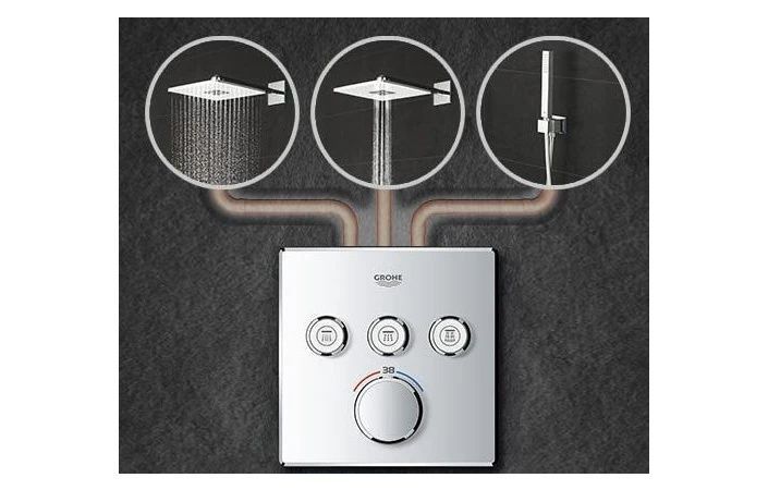 Смеситель скрытого монтажа Grohe Smartcontrol 29126000 58526 фото | La Dushe | Салон мебели и сантехники Ля Душе | Портал для профессионалов | Дизайн интерьеров | Персональный сервис | Профессиональная консульция |  Дизайн проект | Импорт из Еверопы