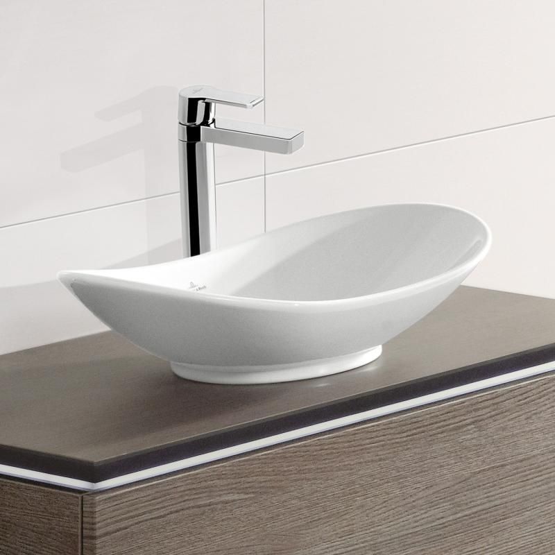 Умывальник на столешницу Villeroy & Boch My Nature 411080R1, 80, белый 31742 фото | La Dushe | Салон мебели и сантехники Ля Душе | Портал для профессионалов | Дизайн интерьеров | Персональный сервис | Профессиональная консульция |  Дизайн проект | Импорт из Еверопы