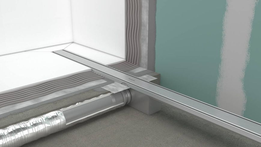 Монтажный комплект для стандартной установки Hansgrohe Raindrain Compact 56184800, нержавеющая сталь 800004293 фото | La Dushe | Салон мебели и сантехники Ля Душе | Портал для профессионалов | Дизайн интерьеров | Персональный сервис | Профессиональная консульция |  Дизайн проект | Импорт из Еверопы