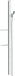 Штанга для душа со шлангом для душа Hansgrohe Unica 27645400, хром с белым 82645 фото 1 | La Dushe | Салон мебели и сантехники Ля Душе | Портал для профессионалов | Дизайн интерьеров | Персональный сервис | Профессиональная консульция |  Дизайн проект | Импорт из Еверопы