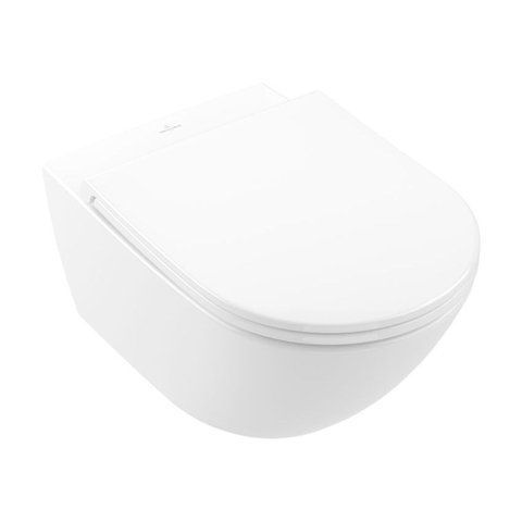 Унитаз подвесной с крышкой Villeroy & Boch Universo Twistflush 4670T901, Slim, белый 800005839 фото | La Dushe | Салон мебели и сантехники Ля Душе | Портал для профессионалов | Дизайн интерьеров | Персональный сервис | Профессиональная консульция |  Дизайн проект | Импорт из Еверопы