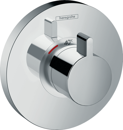 Термостат для душу Hansgrohe Showerselect 15741000 48584 фото | La Dushe | Салон меблів і сантехнікаи Ля Душе | Портал для професіоналів | Дизайн інтер'єрів | Персональний сервіс| Професійна консульація | Дизайн проект | Імпорт з Єверопи