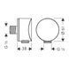 Шланговое подсоединение с клапаном обратного потока Hansgrohe Fixfit 26453700, белый матовый 92031 фото 2 | La Dushe | Салон мебели и сантехники Ля Душе | Портал для профессионалов | Дизайн интерьеров | Персональный сервис | Профессиональная консульция |  Дизайн проект | Импорт из Еверопы