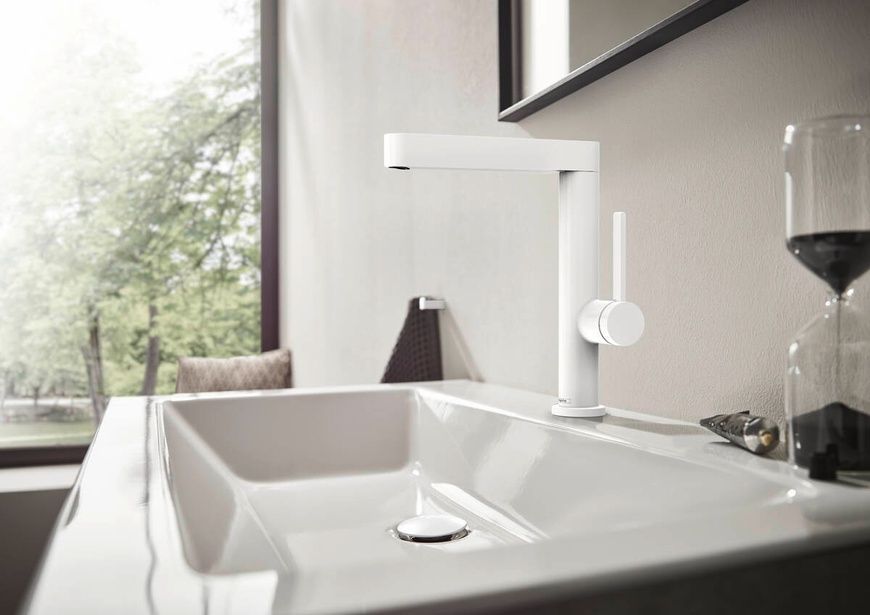 Смеситель для умывальника Hansgrohe Finoris 76060000 81393 фото | La Dushe | Салон мебели и сантехники Ля Душе | Портал для профессионалов | Дизайн интерьеров | Персональный сервис | Профессиональная консульция |  Дизайн проект | Импорт из Еверопы