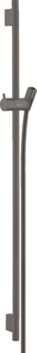 Штанга для душа со шлангом для душа Hansgrohe Unica 28631340, черный матовый хром 800004573 фото | La Dushe | Салон мебели и сантехники Ля Душе | Портал для профессионалов | Дизайн интерьеров | Персональный сервис | Профессиональная консульция |  Дизайн проект | Импорт из Еверопы