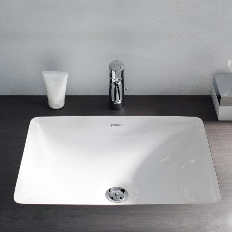 Умивальник вбудований Duravit Starck 3 0305490022, 49х36 800005941 фото | La Dushe | Салон меблів і сантехнікаи Ля Душе | Портал для професіоналів | Дизайн інтер'єрів | Персональний сервіс| Професійна консульація | Дизайн проект | Імпорт з Єверопи