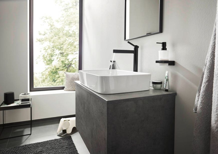 Змішувач для умивальника Hansgrohe Finoris 76070000 81397 фото | La Dushe | Салон меблів і сантехнікаи Ля Душе | Портал для професіоналів | Дизайн інтер'єрів | Персональний сервіс| Професійна консульація | Дизайн проект | Імпорт з Єверопи