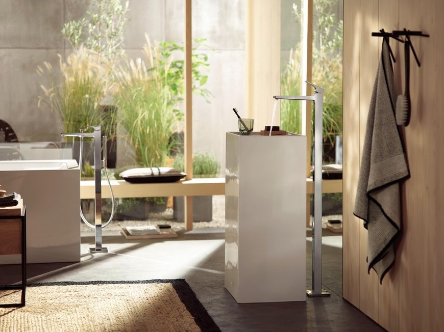 Змішувач для ванни Hansgrohe Metropol 32532670, чорний матовий 69800 фото | La Dushe | Салон меблів і сантехнікаи Ля Душе | Портал для професіоналів | Дизайн інтер'єрів | Персональний сервіс| Професійна консульація | Дизайн проект | Імпорт з Єверопи
