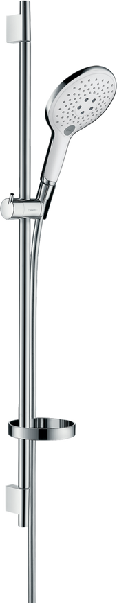 Душевой набор Hansgrohe Ecostat Select/Raindance Select 27037400, хром с белым 31923 фото | La Dushe | Салон мебели и сантехники Ля Душе | Портал для профессионалов | Дизайн интерьеров | Персональный сервис | Профессиональная консульция |  Дизайн проект | Импорт из Еверопы