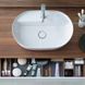 Умивальник на стільницю Duravit Luv 0380600000, 60х40 800006042 фото 2 | La Dushe | Салон меблів і сантехнікаи Ля Душе | Портал для професіоналів | Дизайн інтер'єрів | Персональний сервіс| Професійна консульація | Дизайн проект | Імпорт з Єверопи