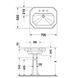 Умывальник подвесной Duravit 1930 0438700000, 70х50 800005992 фото 4 | La Dushe | Салон мебели и сантехники Ля Душе | Портал для профессионалов | Дизайн интерьеров | Персональный сервис | Профессиональная консульция |  Дизайн проект | Импорт из Еверопы
