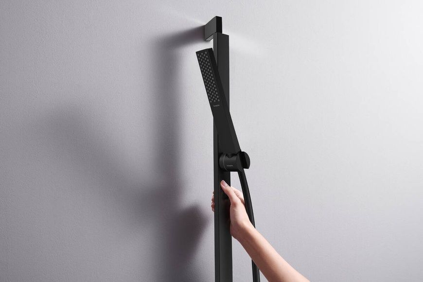 Лейка ручного душа Hansgrohe Pulsify 24320670, черный матовый 92865 фото | La Dushe | Салон мебели и сантехники Ля Душе | Портал для профессионалов | Дизайн интерьеров | Персональный сервис | Профессиональная консульция |  Дизайн проект | Импорт из Еверопы