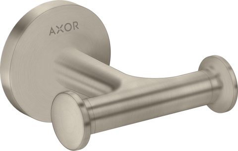 Подвійний гачок Axor Universal Circular 42812820, нікель 800005229 фото | La Dushe | Салон меблів і сантехнікаи Ля Душе | Портал для професіоналів | Дизайн інтер'єрів | Персональний сервіс| Професійна консульація | Дизайн проект | Імпорт з Єверопи