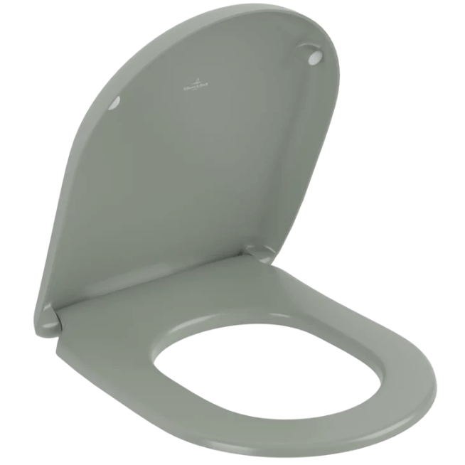 Кришка для унітазу Villeroy & Boch Antao 8M67S1R8, SoftClosing, Ceramic Plus, зелений 800005691 фото | La Dushe | Салон меблів і сантехнікаи Ля Душе | Портал для професіоналів | Дизайн інтер'єрів | Персональний сервіс| Професійна консульація | Дизайн проект | Імпорт з Єверопи