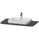 Консоль для тумбочки под умывальник Duravit Happy D.2 Plus HP031E08080, 1000х550 мм, графит 800006195 фото 1 | La Dushe | Салон мебели и сантехники Ля Душе | Портал для профессионалов | Дизайн интерьеров | Персональный сервис | Профессиональная консульция |  Дизайн проект | Импорт из Еверопы