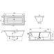 Ванна акриловая Villeroy & Boch Subway UBA180SUB2V-01, 180x80, белый 40685 фото 5 | La Dushe | Салон мебели и сантехники Ля Душе | Портал для профессионалов | Дизайн интерьеров | Персональный сервис | Профессиональная консульция |  Дизайн проект | Импорт из Еверопы