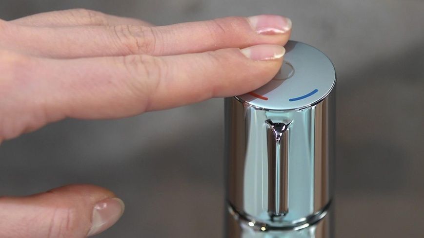 Смеситель для умывальника с высоким изливом Hansgrohe Talis Select S 72045000 51194 фото | La Dushe | Салон мебели и сантехники Ля Душе | Портал для профессионалов | Дизайн интерьеров | Персональный сервис | Профессиональная консульция |  Дизайн проект | Импорт из Еверопы