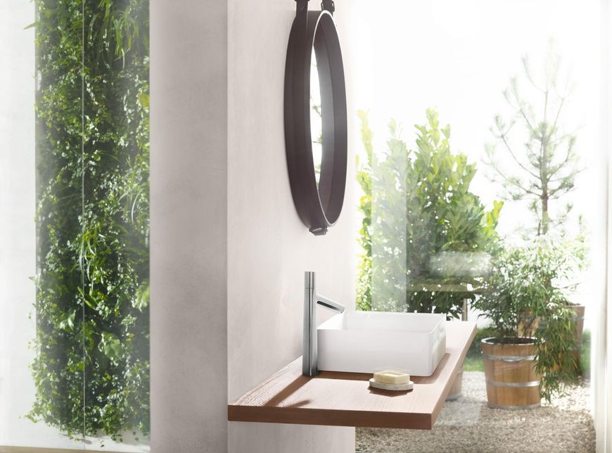 Смеситель для умывальника с высоким изливом Hansgrohe Talis Select S 72045000 51194 фото | La Dushe | Салон мебели и сантехники Ля Душе | Портал для профессионалов | Дизайн интерьеров | Персональный сервис | Профессиональная консульция |  Дизайн проект | Импорт из Еверопы