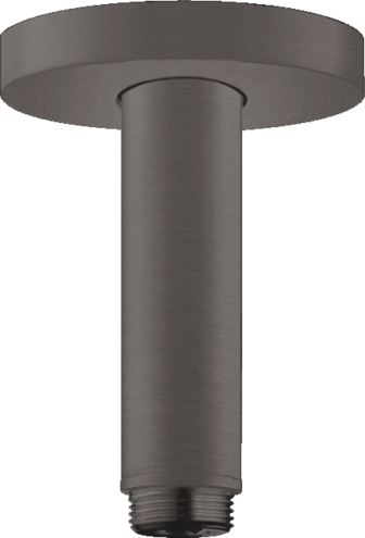 Кронштейн верхнього душу стельовий Hansgrohe 27393340, чорний матовий хром 800004251 фото | La Dushe | Салон меблів і сантехнікаи Ля Душе | Портал для професіоналів | Дизайн інтер'єрів | Персональний сервіс| Професійна консульація | Дизайн проект | Імпорт з Єверопи
