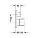 Термостат для душа скрытого монтажа Duravit C.1 C14200015046, черный матовый 800006144 фото 3 | La Dushe | Салон мебели и сантехники Ля Душе | Портал для профессионалов | Дизайн интерьеров | Персональный сервис | Профессиональная консульция |  Дизайн проект | Импорт из Еверопы