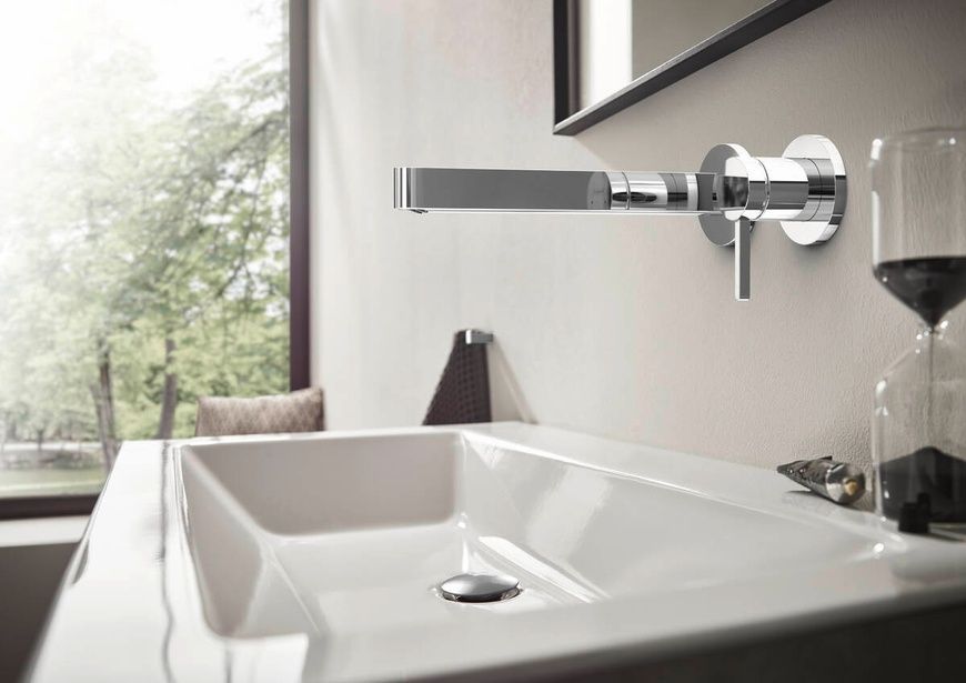 Смеситель для умывальника Hansgrohe Finoris 76050000 81400 фото | La Dushe | Салон мебели и сантехники Ля Душе | Портал для профессионалов | Дизайн интерьеров | Персональный сервис | Профессиональная консульция |  Дизайн проект | Импорт из Еверопы