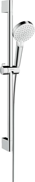 Гарнітур душовий Hansgrohe Crometta 26555400, білий 71336 фото | La Dushe | Салон меблів і сантехнікаи Ля Душе | Портал для професіоналів | Дизайн інтер'єрів | Персональний сервіс| Професійна консульація | Дизайн проект | Імпорт з Єверопи
