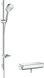 Душовий набір Hansgrohe Ecostat Combi Raindance Select 27039400, хром з білим 42173 фото 1 | La Dushe | Салон меблів і сантехнікаи Ля Душе | Портал для професіоналів | Дизайн інтер'єрів | Персональний сервіс| Професійна консульація | Дизайн проект | Імпорт з Єверопи