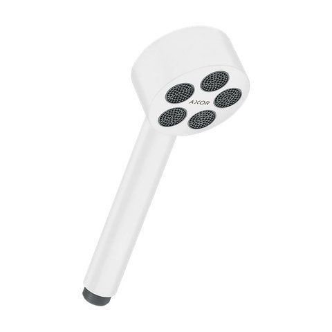 Ручной душ 75 1jet EcoSmart Axor One 48651700, белый 800005436 фото | La Dushe | Салон мебели и сантехники Ля Душе | Портал для профессионалов | Дизайн интерьеров | Персональный сервис | Профессиональная консульция |  Дизайн проект | Импорт из Еверопы