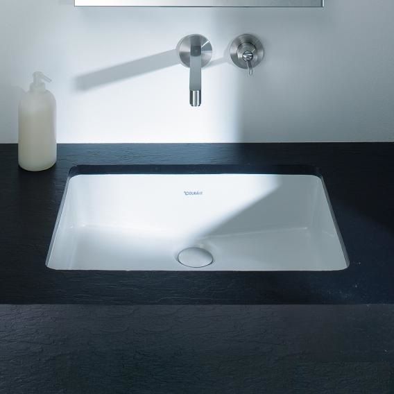 Умивальник вбудований Duravit Vero Air 0384600000, 60х31 800005945 фото | La Dushe | Салон меблів і сантехнікаи Ля Душе | Портал для професіоналів | Дизайн інтер'єрів | Персональний сервіс| Професійна консульація | Дизайн проект | Імпорт з Єверопи