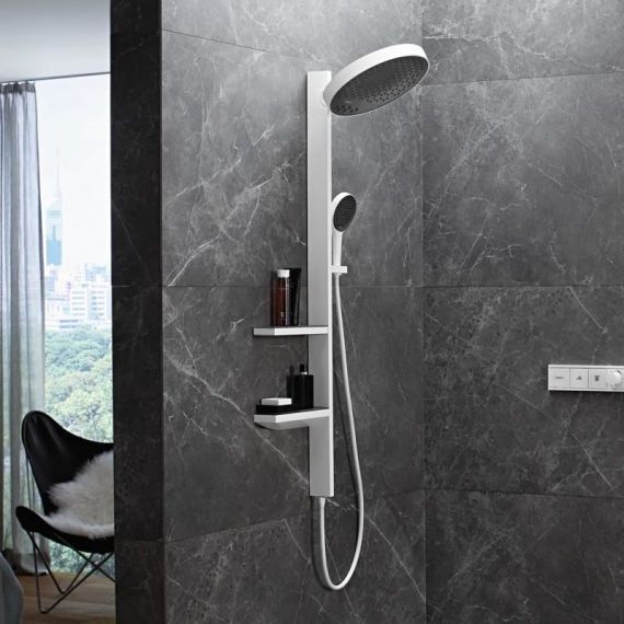 Душова система без змішувача Hansgrohe Rainfinity 26842000, хром 70796 фото | La Dushe | Салон меблів і сантехнікаи Ля Душе | Портал для професіоналів | Дизайн інтер'єрів | Персональний сервіс| Професійна консульація | Дизайн проект | Імпорт з Єверопи