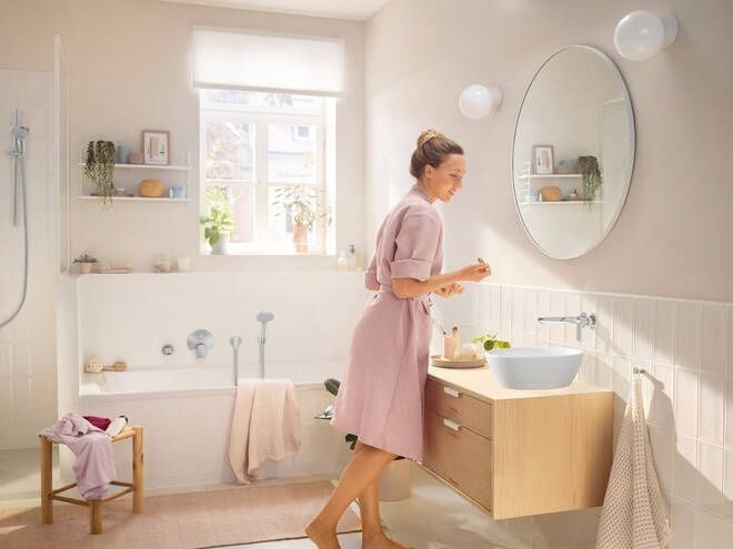 Смеситель скрытого монтажа Hansgrohe Rebris S 72466000 88369 фото | La Dushe | Салон мебели и сантехники Ля Душе | Портал для профессионалов | Дизайн интерьеров | Персональный сервис | Профессиональная консульция |  Дизайн проект | Импорт из Еверопы