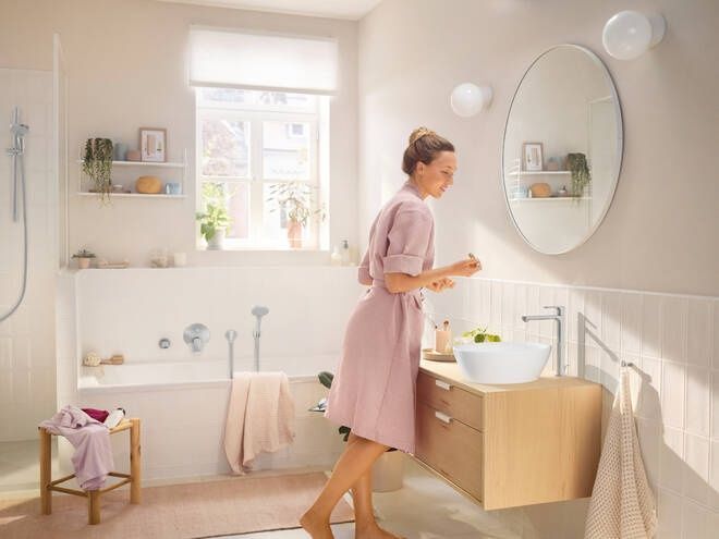 Смеситель скрытого монтажа Hansgrohe Rebris S 72466000 88369 фото | La Dushe | Салон мебели и сантехники Ля Душе | Портал для профессионалов | Дизайн интерьеров | Персональный сервис | Профессиональная консульция |  Дизайн проект | Импорт из Еверопы