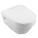 Унітаз підвісний Villeroy & Boch Architectura 5684HR01, Directflush без обідка з кришкою Soft Closing, білий 40830 фото 1 | La Dushe | Салон меблів і сантехнікаи Ля Душе | Портал для професіоналів | Дизайн інтер'єрів | Персональний сервіс| Професійна консульація | Дизайн проект | Імпорт з Єверопи