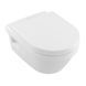 Унітаз підвісний Villeroy & Boch Architectura 5684HR01, Directflush без обідка з кришкою Soft Closing, білий 40830 фото 3 | La Dushe | Салон меблів і сантехнікаи Ля Душе | Портал для професіоналів | Дизайн інтер'єрів | Персональний сервіс| Професійна консульація | Дизайн проект | Імпорт з Єверопи