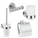 Набор аксессуаров для ванной комнаты Hansgrohe Logis 41723444 63319 фото 1 | La Dushe | Салон мебели и сантехники Ля Душе | Портал для профессионалов | Дизайн интерьеров | Персональный сервис | Профессиональная консульция |  Дизайн проект | Импорт из Еверопы