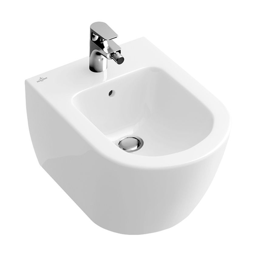 Біде Villeroy & Boch Subway 2.0 54000001, білий 37086 фото | La Dushe | Салон меблів і сантехнікаи Ля Душе | Портал для професіоналів | Дизайн інтер'єрів | Персональний сервіс| Професійна консульація | Дизайн проект | Імпорт з Єверопи