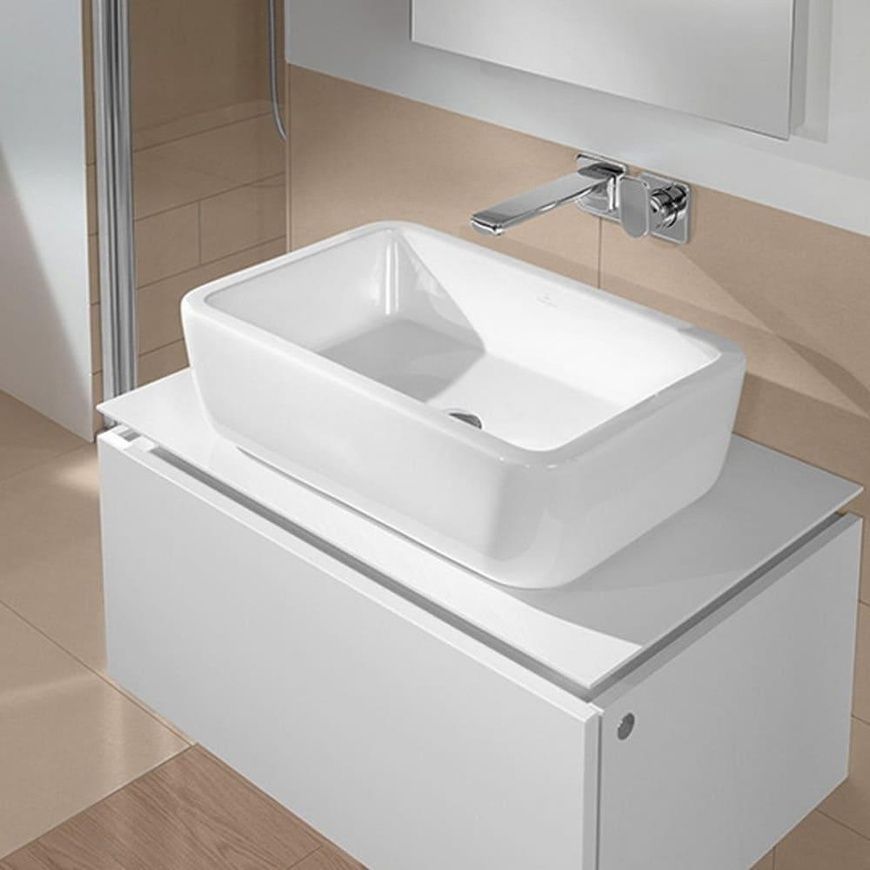 Умивальник Villeroy & Boch Architectura 41276001, білий 48239 фото | La Dushe | Салон меблів і сантехнікаи Ля Душе | Портал для професіоналів | Дизайн інтер'єрів | Персональний сервіс| Професійна консульація | Дизайн проект | Імпорт з Єверопи
