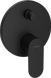 Смеситель для ванны Hansgrohe Rebris S 72466670, черный 88370 фото 1 | La Dushe | Салон мебели и сантехники Ля Душе | Портал для профессионалов | Дизайн интерьеров | Персональный сервис | Профессиональная консульция |  Дизайн проект | Импорт из Еверопы
