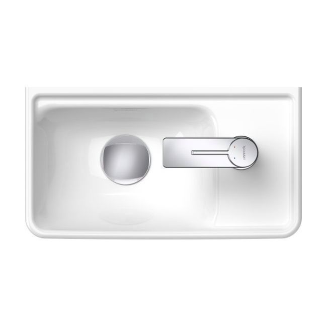 Умивальник підвісний Duravit D-Neo 0739400041, 40, отвір під змішувач праворуч 800005996 фото | La Dushe | Салон меблів і сантехнікаи Ля Душе | Портал для професіоналів | Дизайн інтер'єрів | Персональний сервіс| Професійна консульація | Дизайн проект | Імпорт з Єверопи