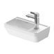 Умивальник підвісний Duravit D-Neo 0739400041, 40, отвір під змішувач праворуч 800005996 фото 1 | La Dushe | Салон меблів і сантехнікаи Ля Душе | Портал для професіоналів | Дизайн інтер'єрів | Персональний сервіс| Професійна консульація | Дизайн проект | Імпорт з Єверопи