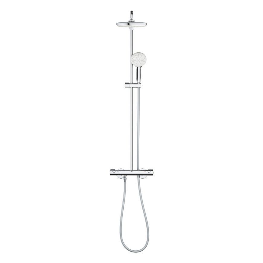 Душова система з термостатом Grohe Tempesta 26811001 95764 фото | La Dushe | Салон меблів і сантехнікаи Ля Душе | Портал для професіоналів | Дизайн інтер'єрів | Персональний сервіс| Професійна консульація | Дизайн проект | Імпорт з Єверопи