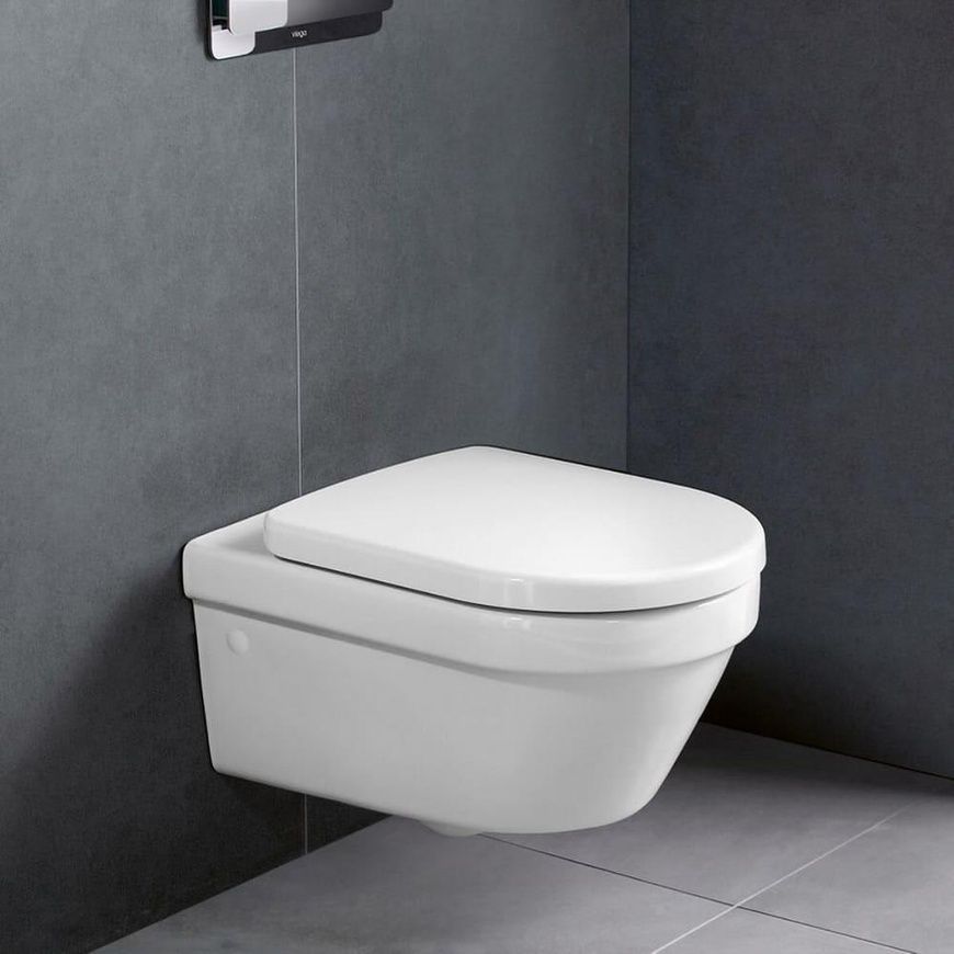 Унітаз підвісний Villeroy & Boch Architectura 4694HR01, Directflush без обідка, з кришкою Soft Closing, білий 73280 фото | La Dushe | Салон меблів і сантехнікаи Ля Душе | Портал для професіоналів | Дизайн інтер'єрів | Персональний сервіс| Професійна консульація | Дизайн проект | Імпорт з Єверопи