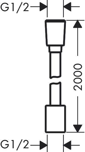 Душевой шланг Hansgrohe Designflex 28230140, бронза сатин 800003837 фото | La Dushe | Салон мебели и сантехники Ля Душе | Портал для профессионалов | Дизайн интерьеров | Персональный сервис | Профессиональная консульция |  Дизайн проект | Импорт из Еверопы