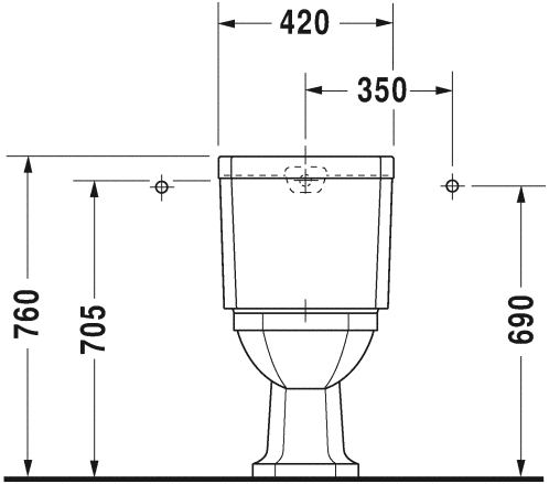 Бачок Duravit 1930 872210005 800006249 фото | La Dushe | Салон меблів і сантехнікаи Ля Душе | Портал для професіоналів | Дизайн інтер'єрів | Персональний сервіс| Професійна консульація | Дизайн проект | Імпорт з Єверопи