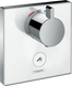 Термостат для душу з окремим виводом для ручного душу скляний Hansgrohe Showerselect 15735400, білий 48160 фото 1 | La Dushe | Салон меблів і сантехнікаи Ля Душе | Портал для професіоналів | Дизайн інтер'єрів | Персональний сервіс| Професійна консульація | Дизайн проект | Імпорт з Єверопи