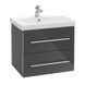 Тумба под раковину Villeroy & Boch Avento A89000B3, черный 54431 фото 1 | La Dushe | Салон мебели и сантехники Ля Душе | Портал для профессионалов | Дизайн интерьеров | Персональный сервис | Профессиональная консульция |  Дизайн проект | Импорт из Еверопы
