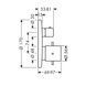 Термостат с запорным/переключающим вентилем Axor Starck 10720000 24590 фото 2 | La Dushe | Салон мебели и сантехники Ля Душе | Портал для профессионалов | Дизайн интерьеров | Персональный сервис | Профессиональная консульция |  Дизайн проект | Импорт из Еверопы